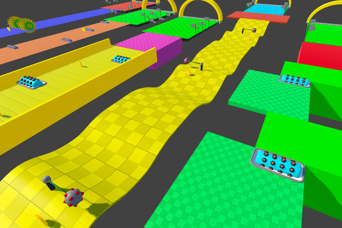 Obby Style Car Game Level Pack