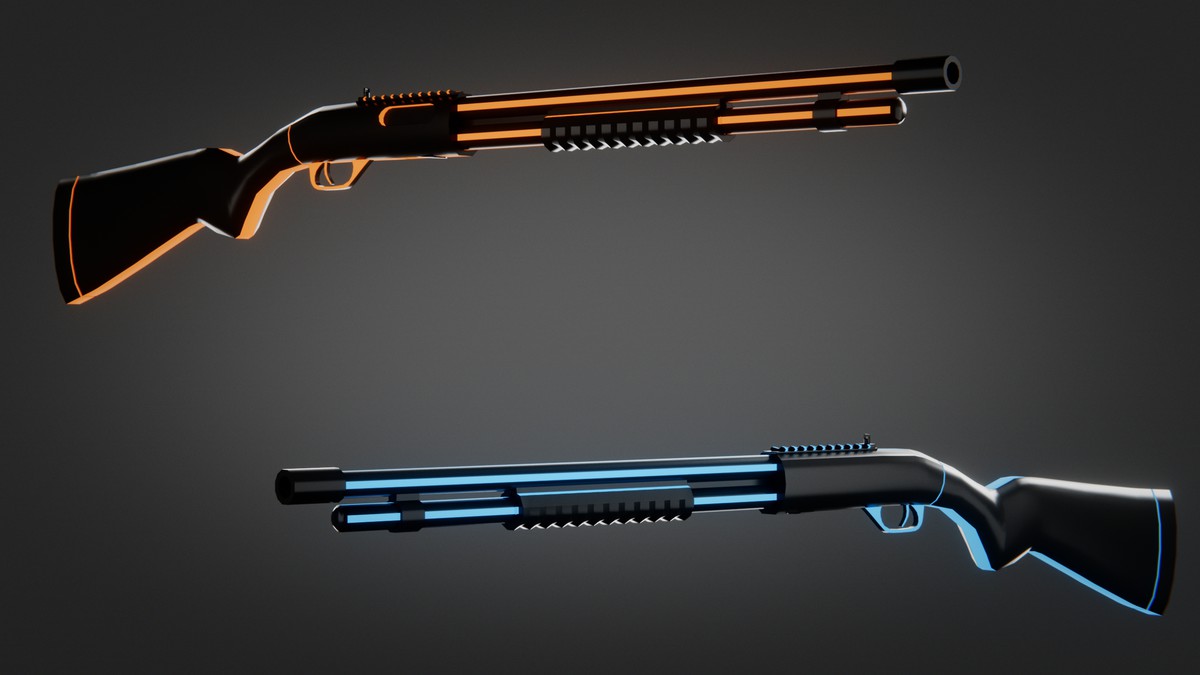 Ultimate Weapon Pack — 23 Guns + 943 Skins (Low Poly, Stylized, FPS/TPS Ready)