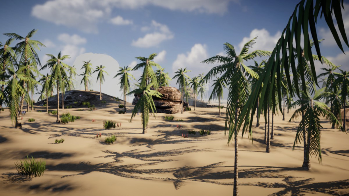 Mobile Palm Tree Bundle (for URP)