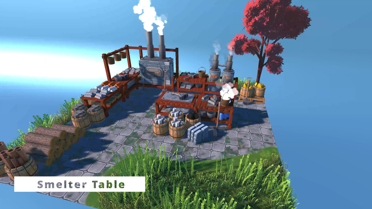 Ultimate Crafting Stations Pack - Stylized - Low Poly - 100% Modular