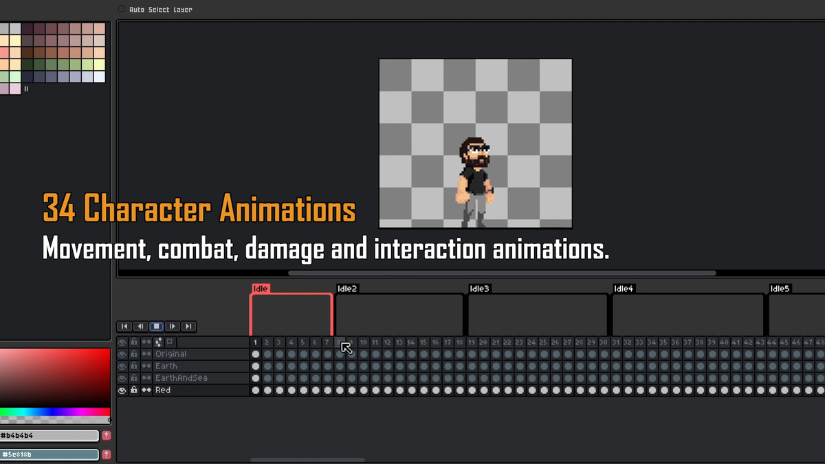 2D Character Movement - Game Kit