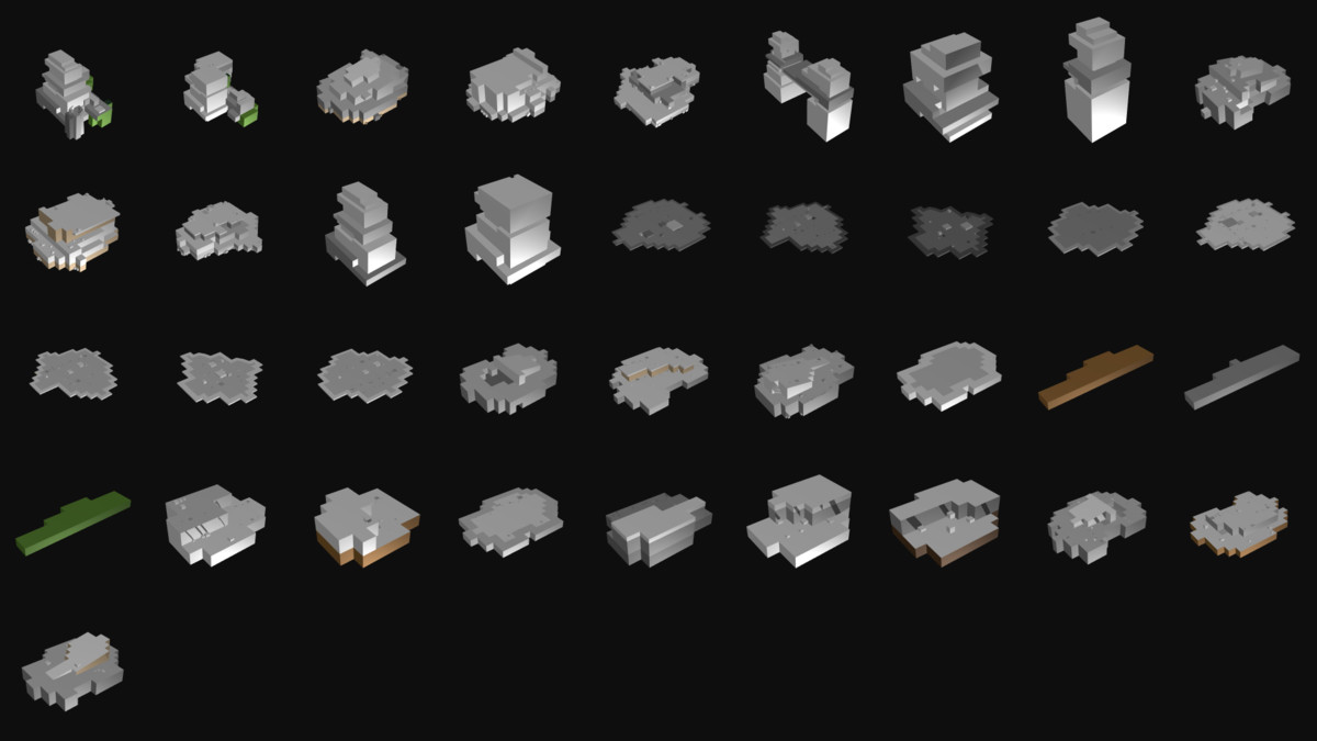EpicVoxel World PRO - Winter Atolls & Forest (370+ assets)
