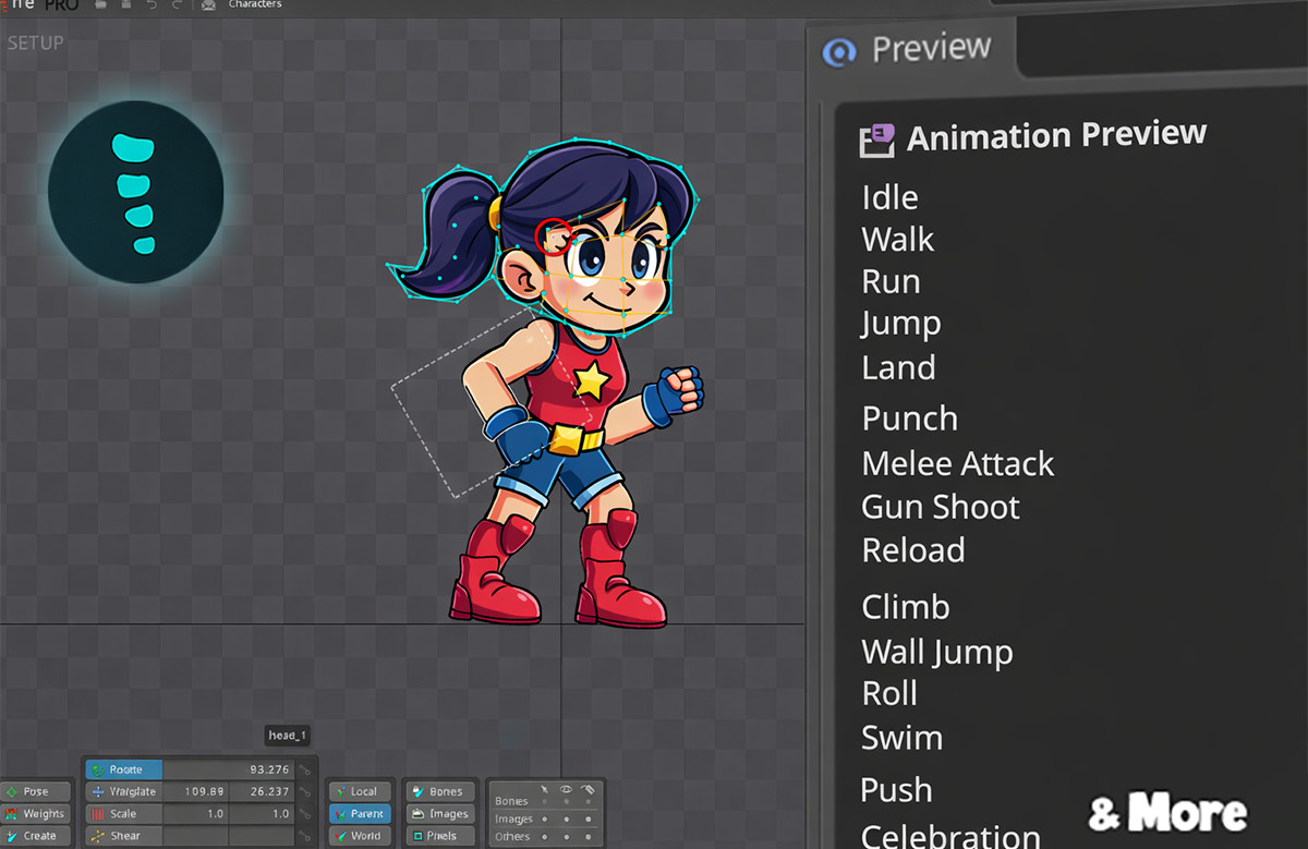 20 Prime Character Pack