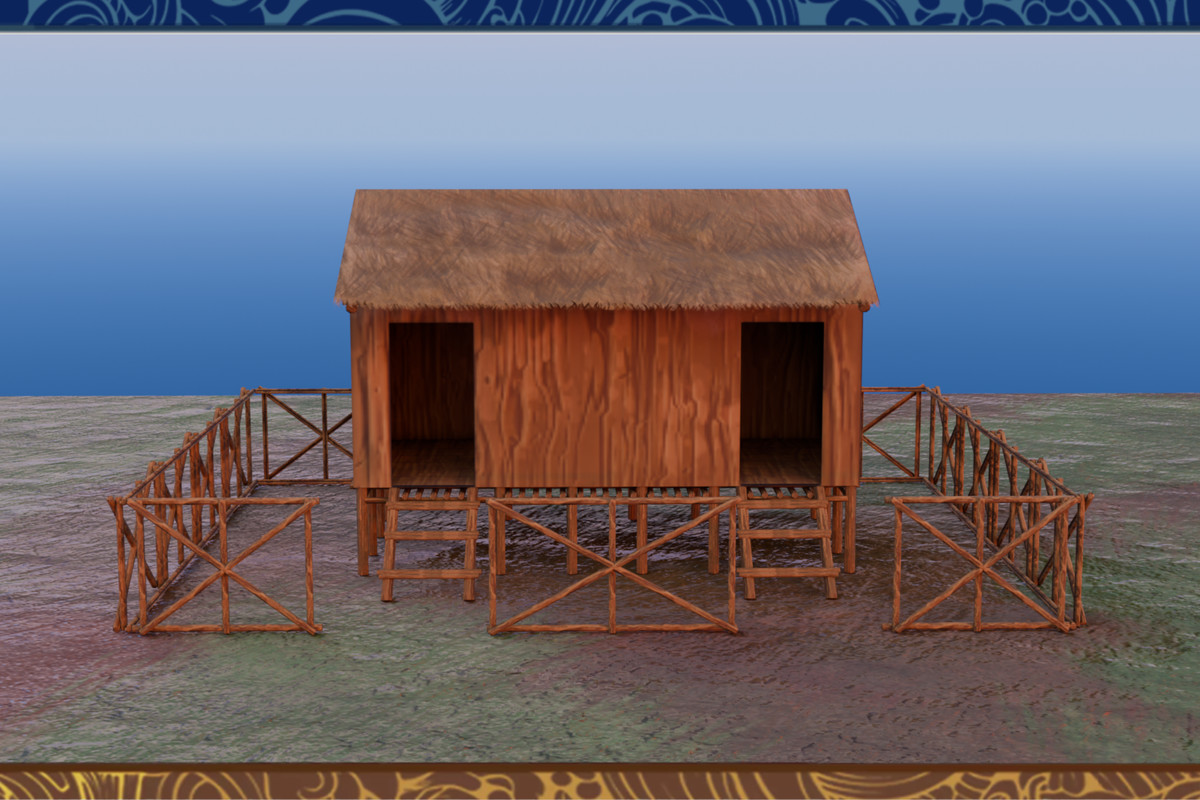 Dayak Ngaju Burial Site