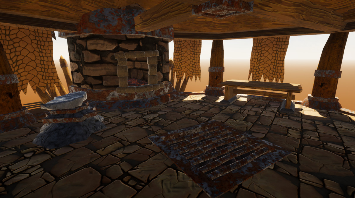 Stylized Orc Blacksmith Forge