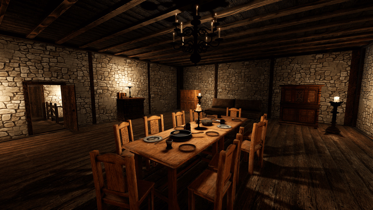 Fantasy Watermill House (URP)