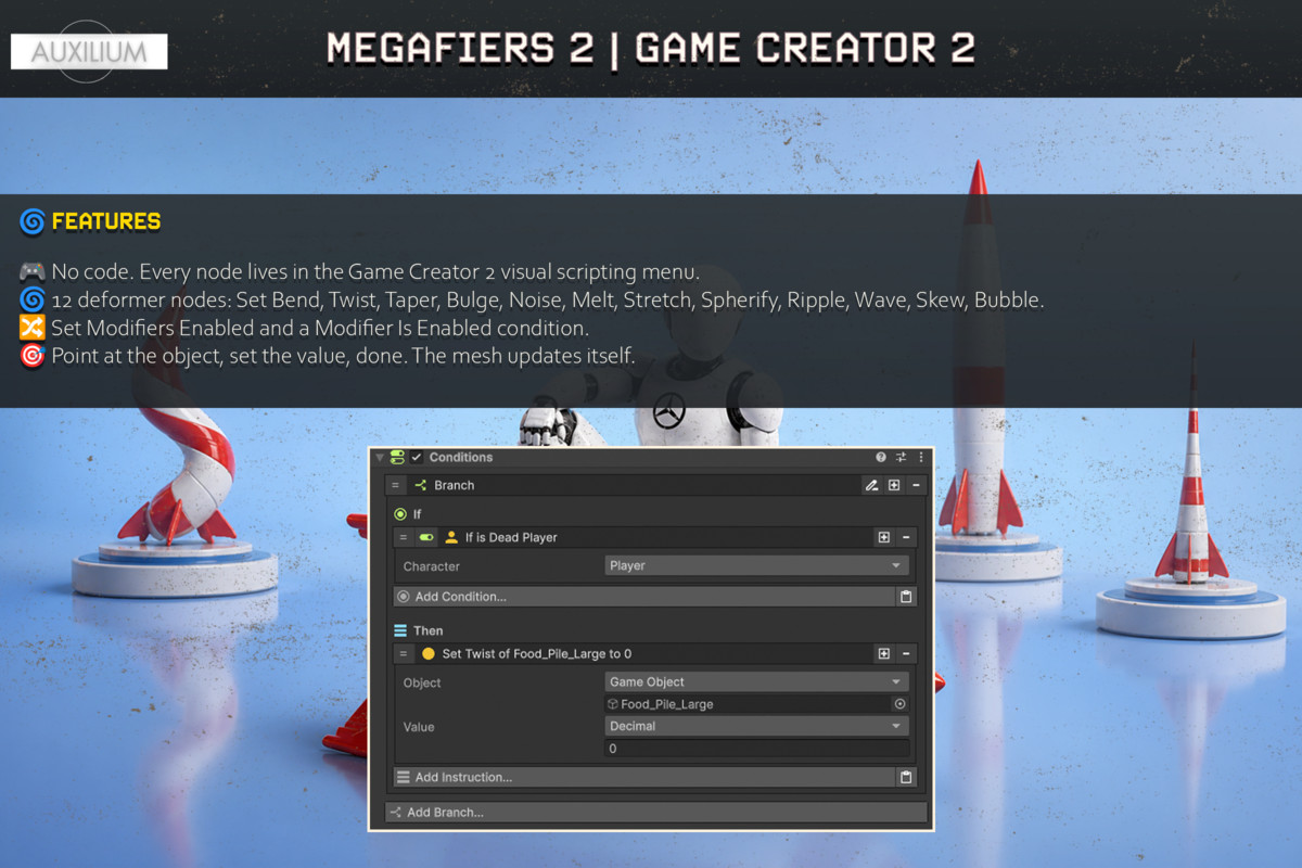 MegaFiers 2 for Game Creator 2