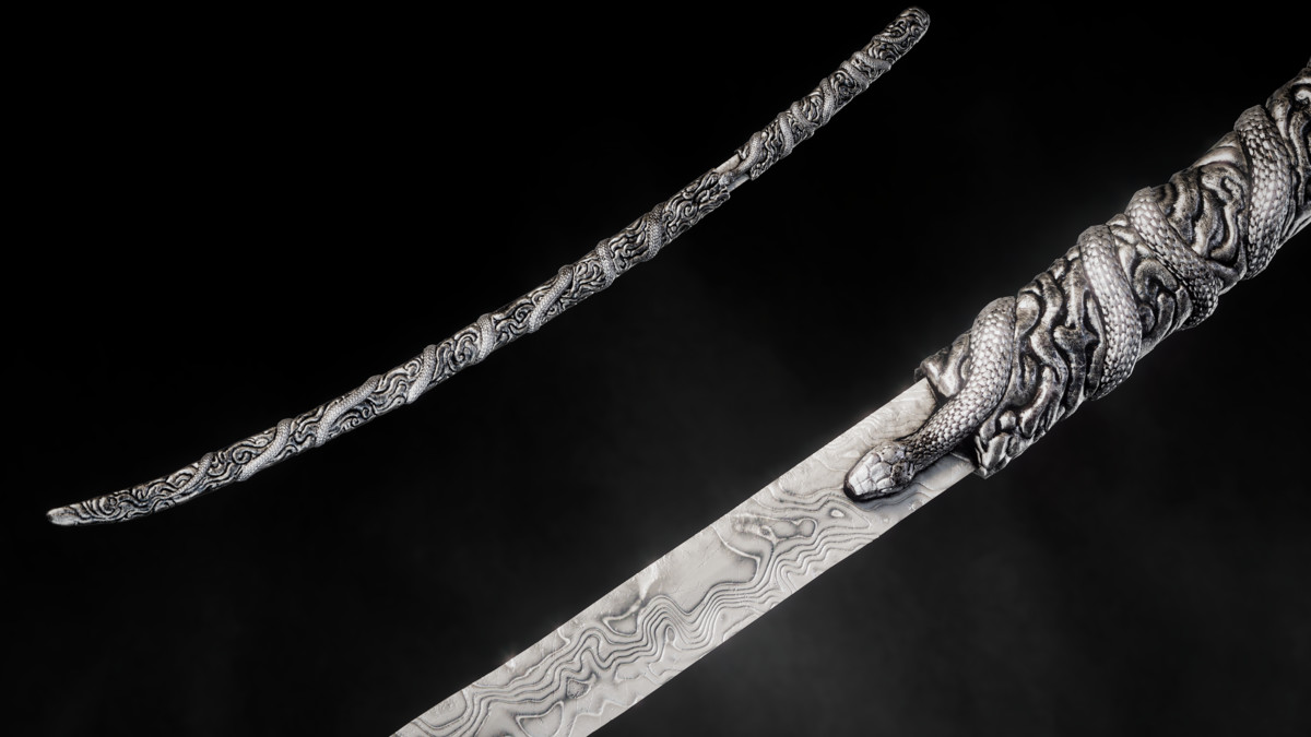Dark Fantasy Katana