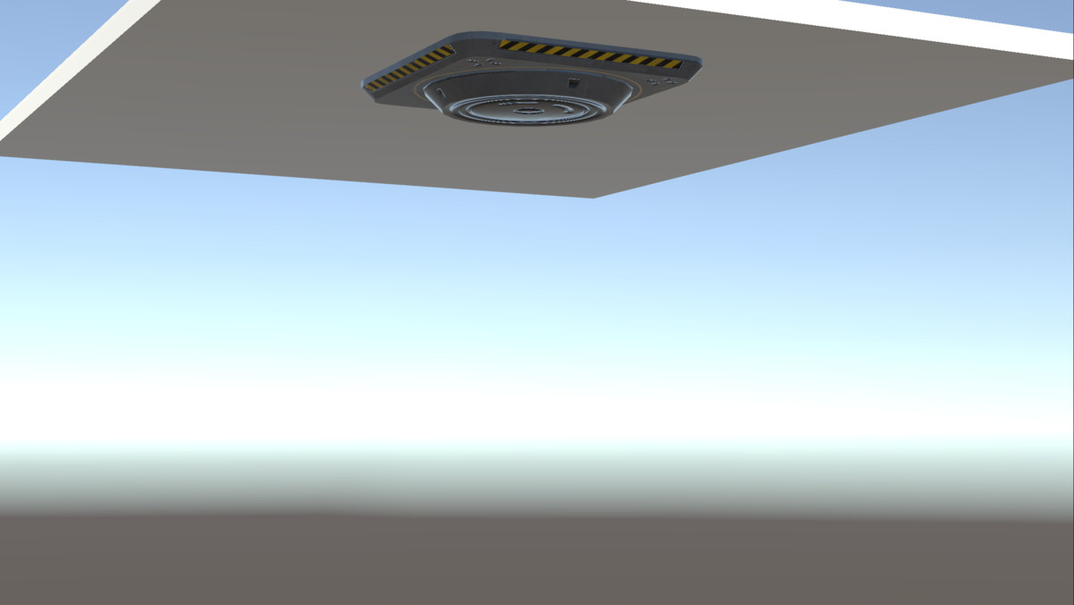 Sci-Fi Surveillance Unit /Security Camera