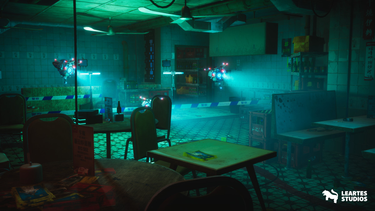 Restaurant Crime Scene