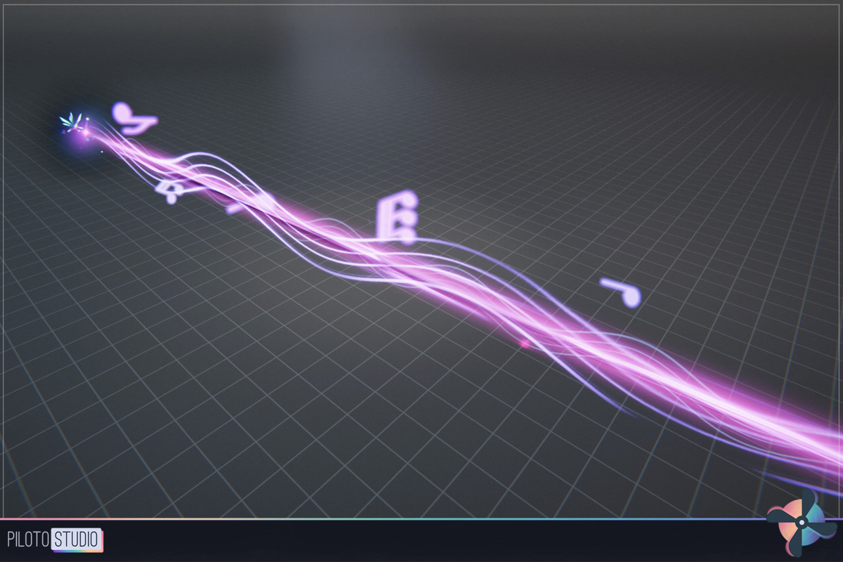 Stylized Magical Music VFX Pack