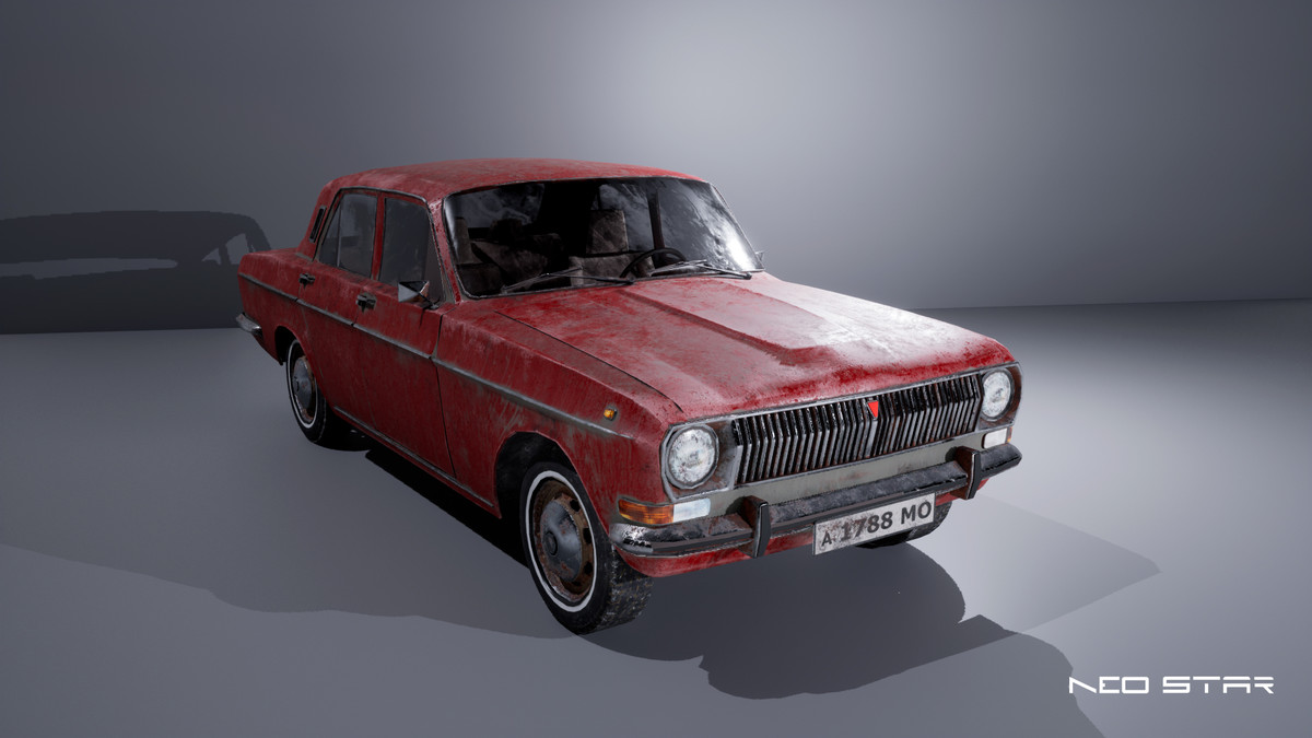 Old Soviet Cars Pack