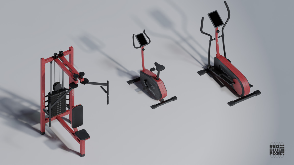 Modern Gym Equipment
