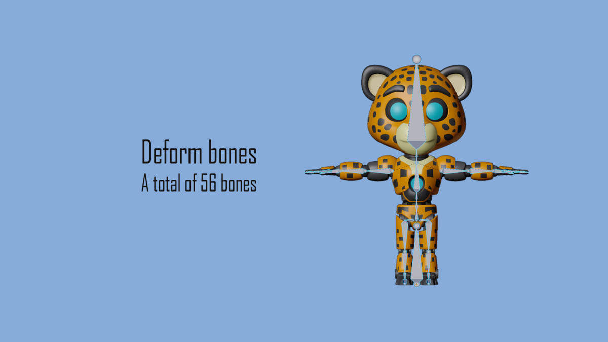 Cartoon characters animals 2 03 robots