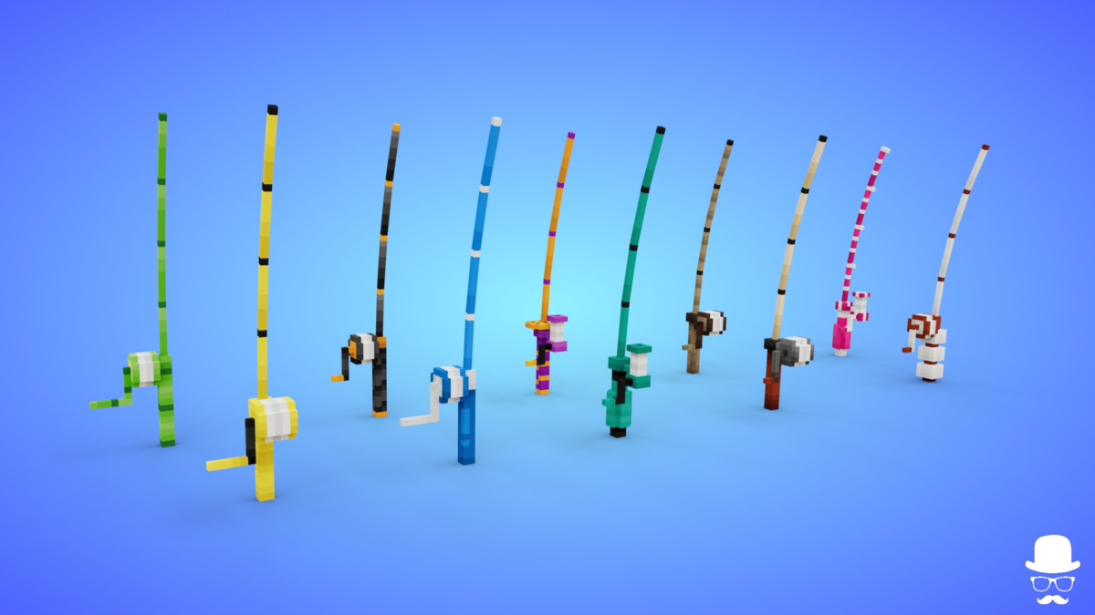 Voxel Fishing Pack