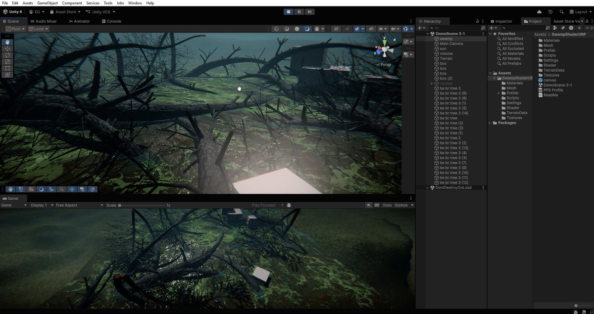 Swamp shader 2 (URP)