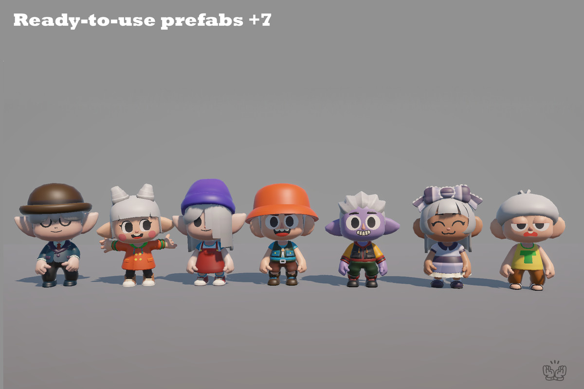 CuteStlylizedCharacters - Villager