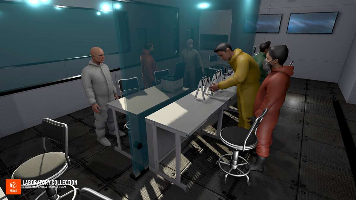 Laboratory Collection - 3 Environments & Hazmat Team