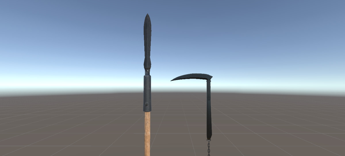 Traditional Japanese Dark Weaponry Set