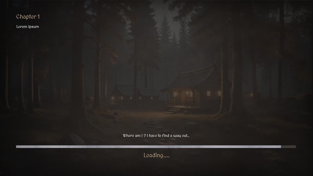 Fantasy RPG GUI