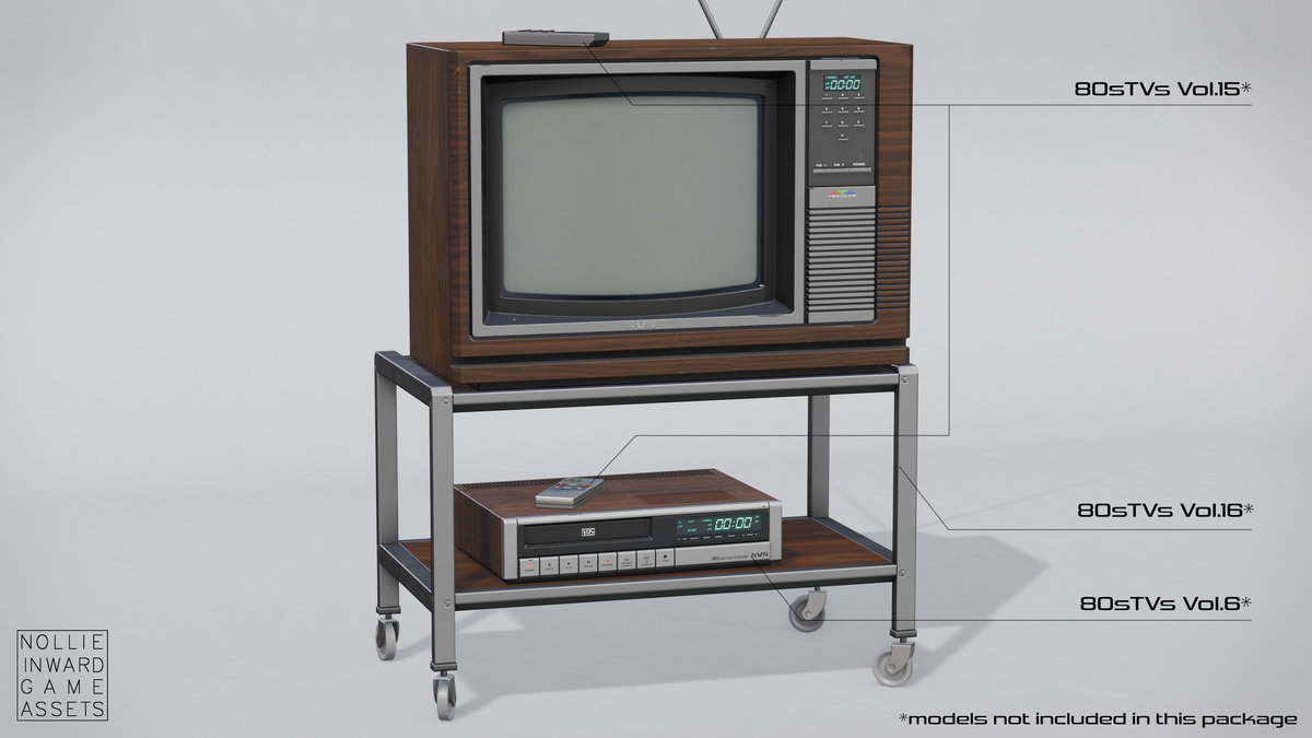 80s TVs Vol.5 Big Tabletop TVs
