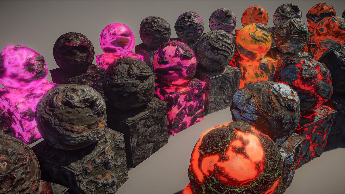 Alien Ground Materials - Magmatic