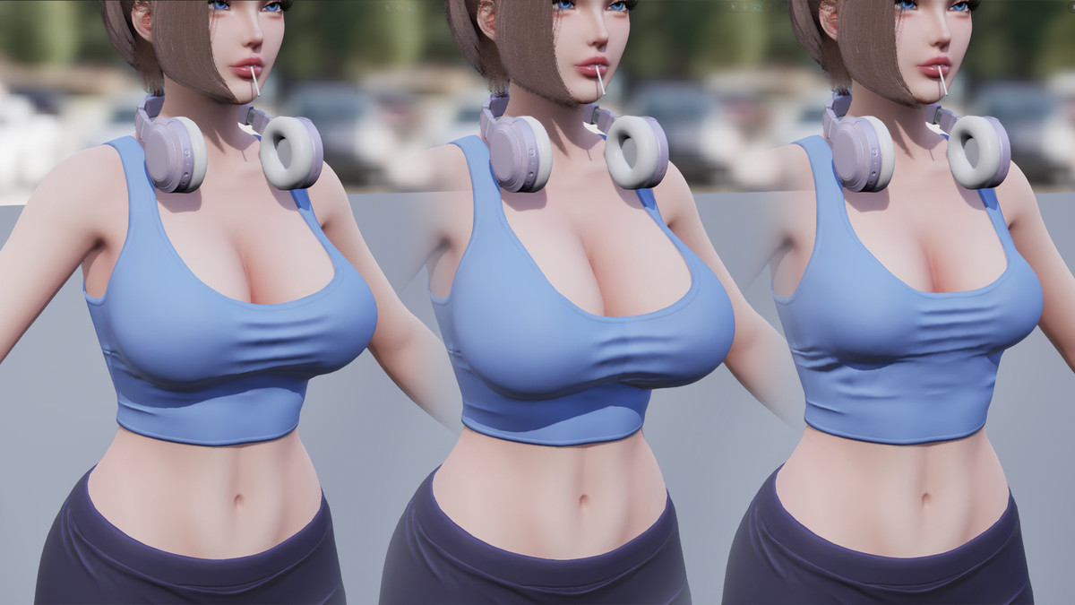 Casual Female 01 - Female Character Series