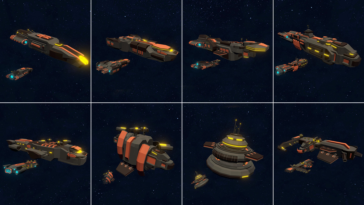 Polyspace - Space Ships Bundle