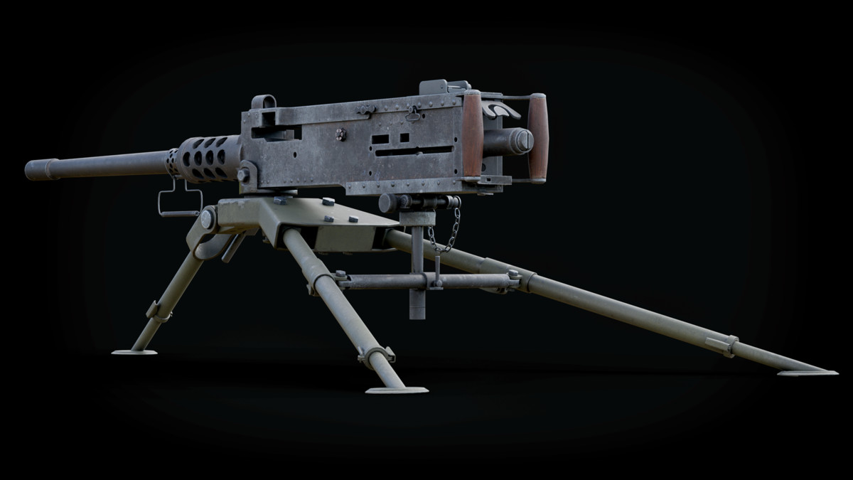 Machine Gun M2 Browning