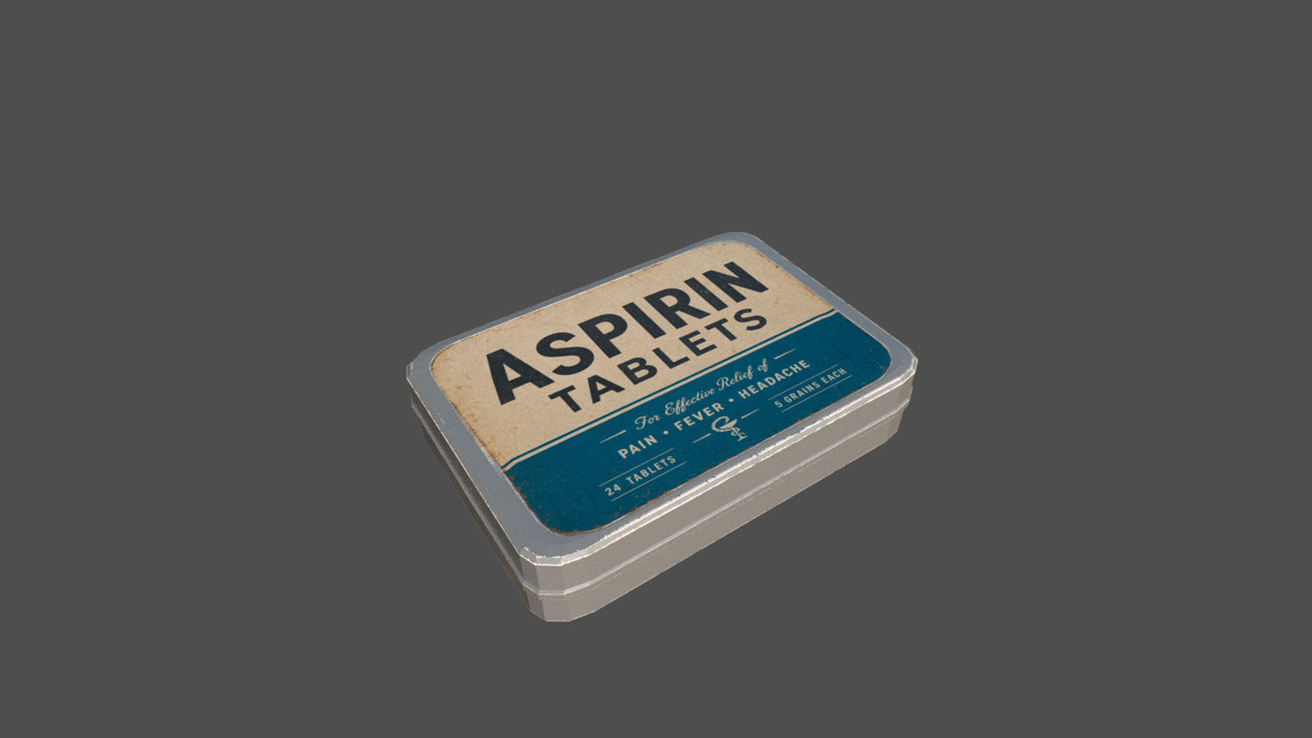 First aid kit–Low Poly