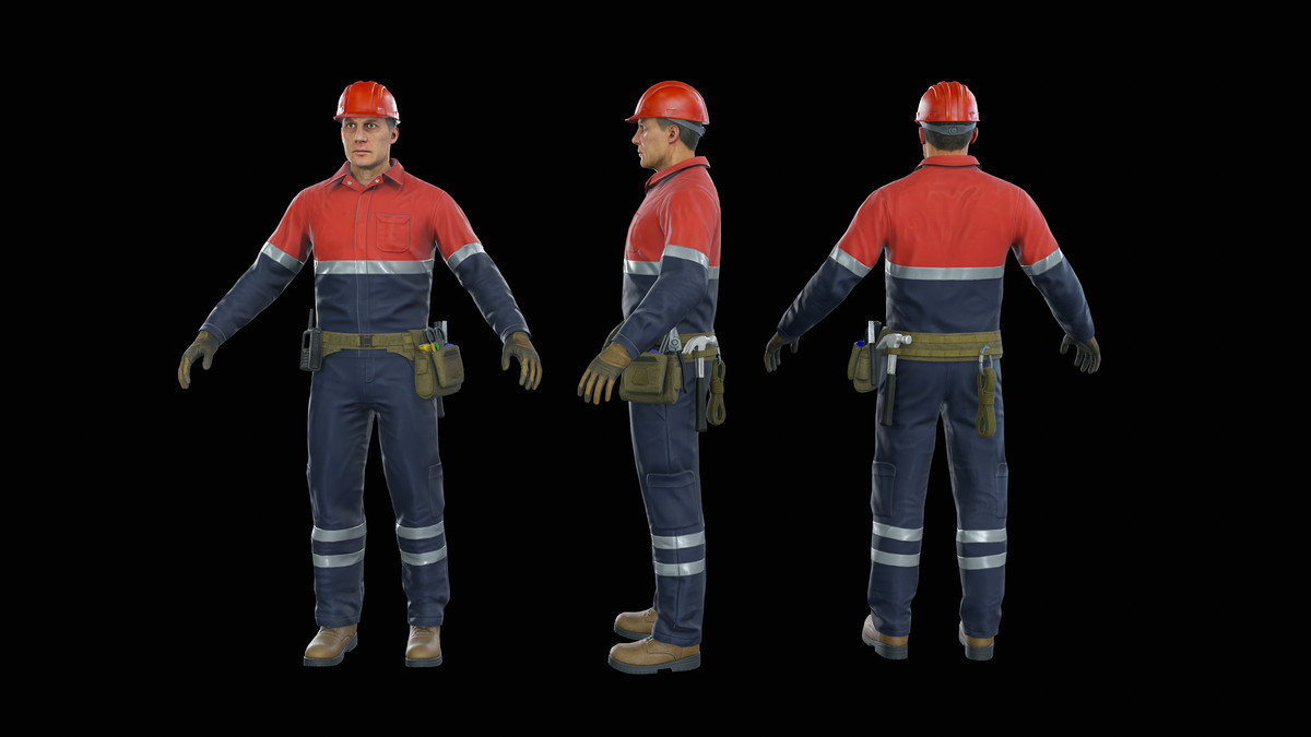 Workers Modular Character