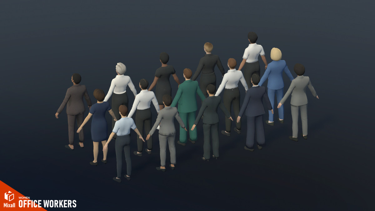 Office workers - city characters pack