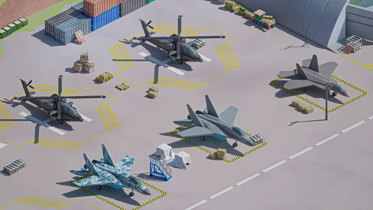 Military 2 - Low Poly 3D Models Pack