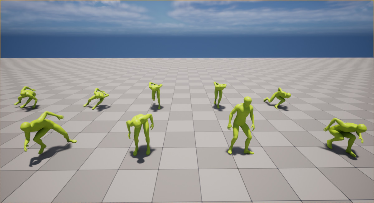 Ice Skie and Skate Animation