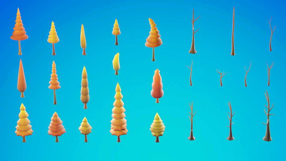 Low Poly Seasonal Forest Biome 2 by IGS