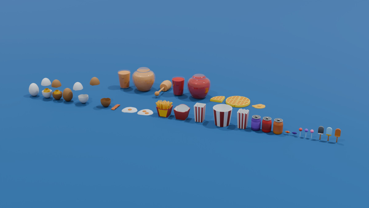 Cartoon Kitchen Package