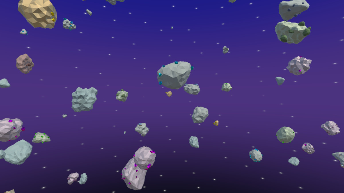 Ultimate Low Poly Asteroid and Ore Pack