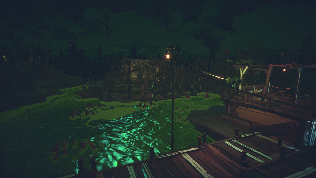 Low Poly Swamp Village – ModulaCraft PRO