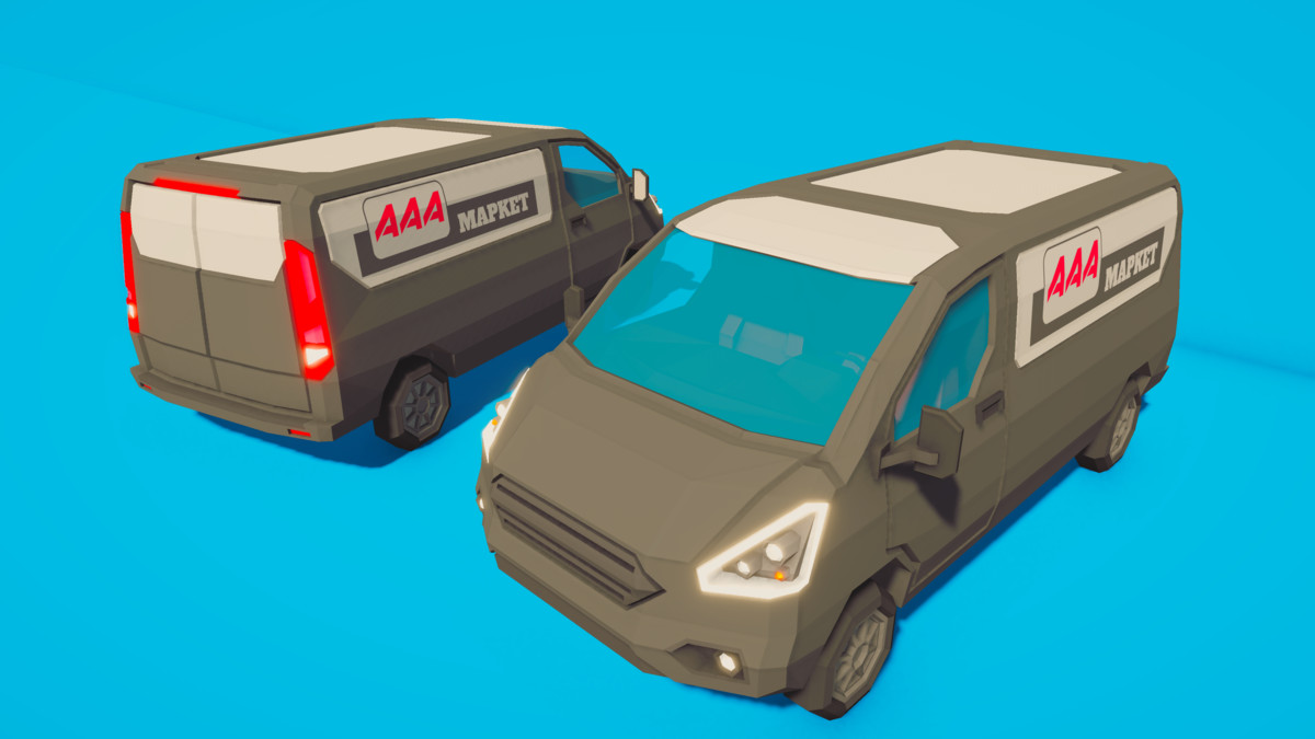 Low Poly Mini Market