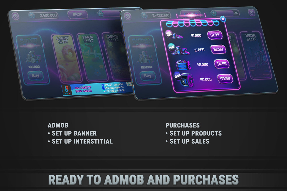 MK Slot Bundle • Modern Casino Template