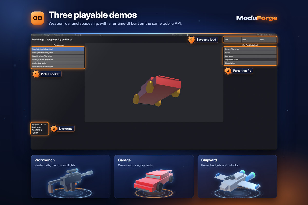 ModuForge — Modular Customization System