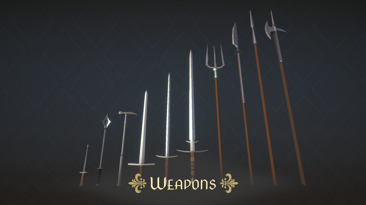 Stylized Medieval Army Pack – Low Poly Characters & Units