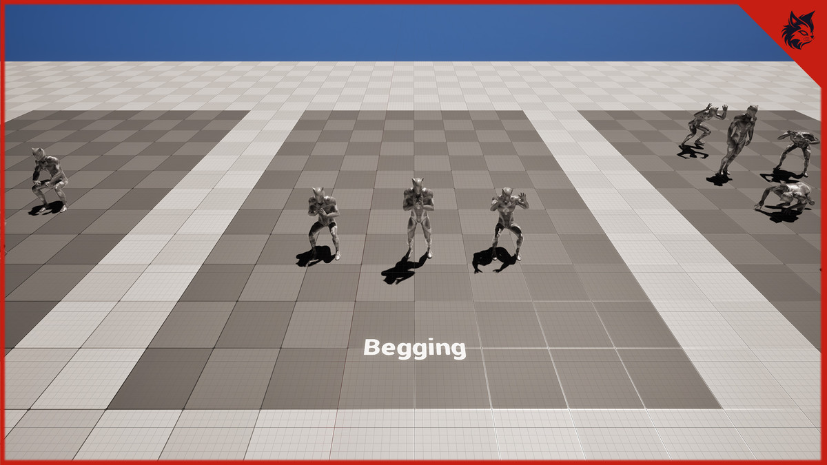 Terror Fear and Scared NPC Animation Pack