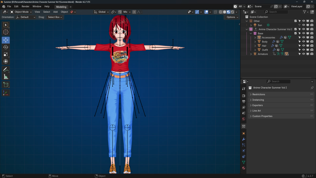 Anime Character Summer Vol.I