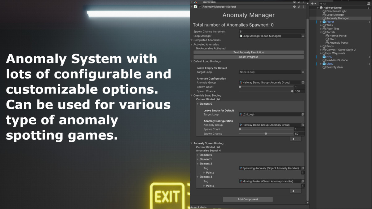 The Anomaly Game Framework