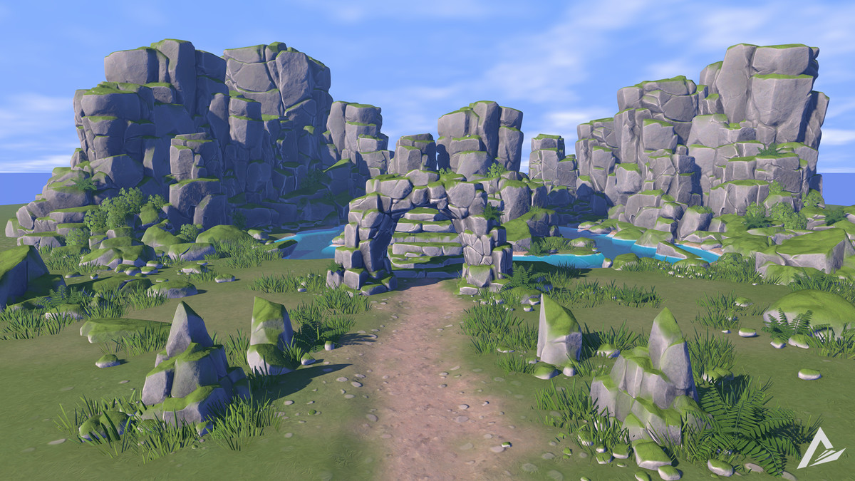 Stylized Nature - Rocks & Cliffs Pack
