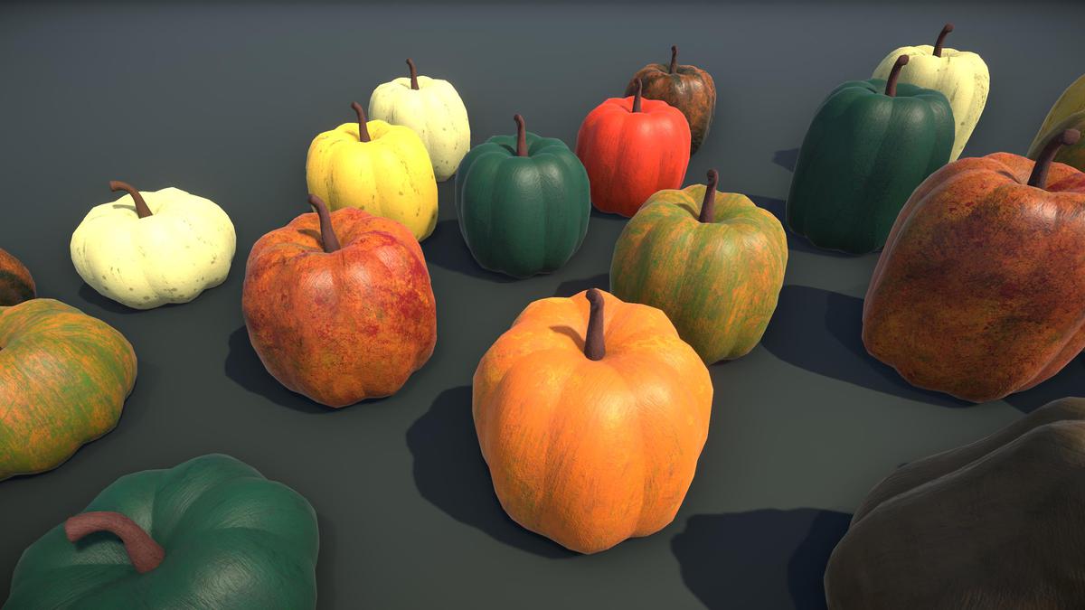Halloween Pumpkins - Burnable Edition