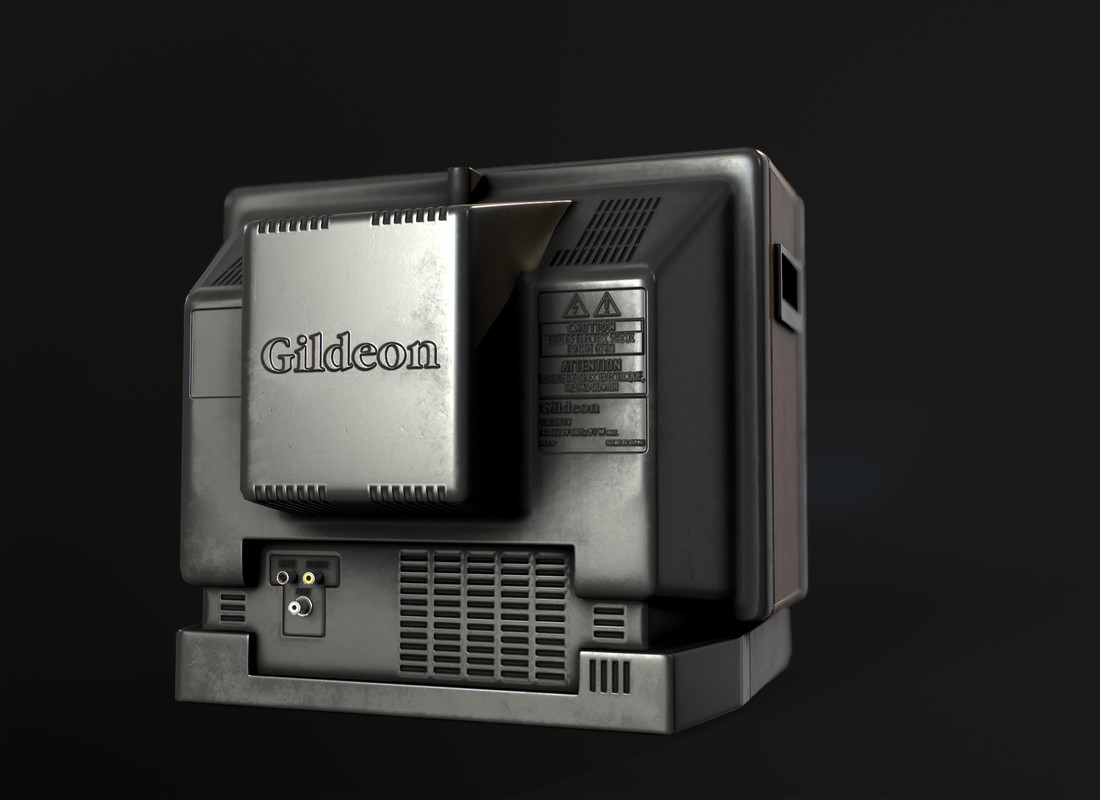 Retro TV Wooden case