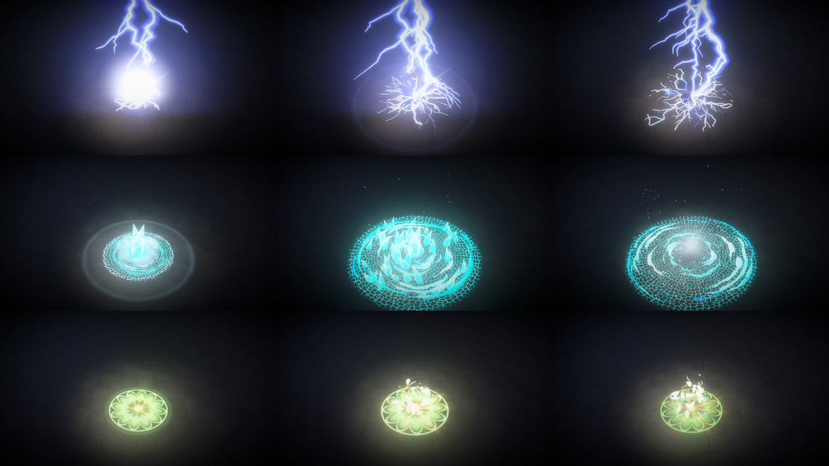Stylized Combat VFX - 150 Effects