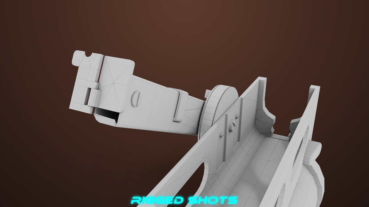 AKMS Light Machine Gun 10 Metal URP HDRP Textures